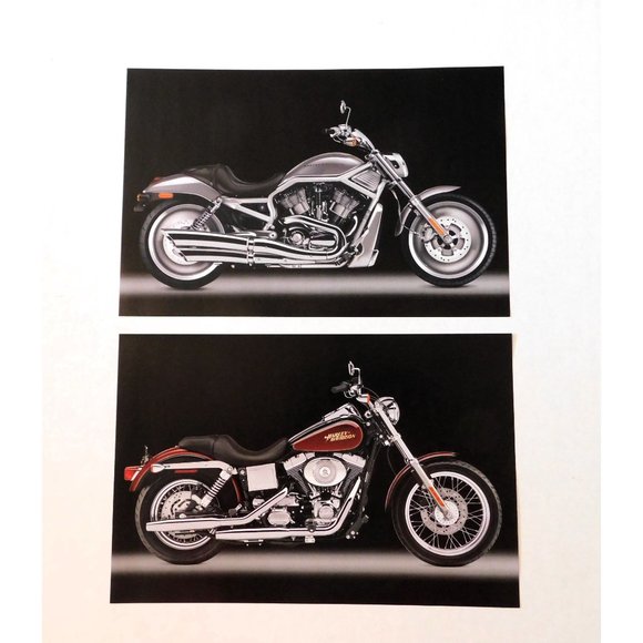 Harley Davidson 13 Frameable Prints Motorcycle Bikes Hog 15 x 10 Inch Boxed - Picture 6 of 11
